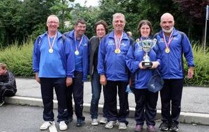 DE L'OR AU CHAMPIONNAT DE FRANCE DE SPORT ADAPTÉ 