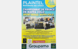 CHAMPIONNAT DE FRANCE DE RAFFA VOLO