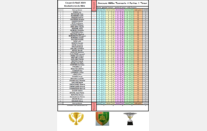 Coupe de Noël :Innovation : gestion de concours