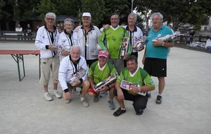 les finalistes du 3 et 4 ème division
DELAVERGNE bat BLANCHARD