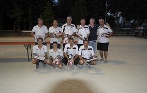 les équipes finaliste toutes divisions