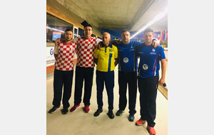 Avant le 1/4 de finale contre les croates