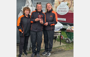 Pinau C, Houlbert P et G, vainqueur du concours D