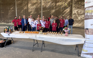 Les participants à la réception