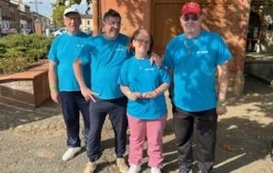 L'équipe des "mousquetaires"
Gérard DASSÉ, Claude et Katia MARCHAND et Dany TESSIER