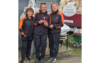 Pinau C, Houlbert P et G, vainqueur du concours D