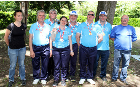 Championnat de France sport boules sport adapté