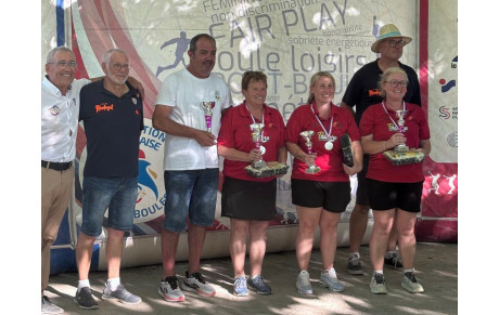 Championnats de France double : de bons résultats