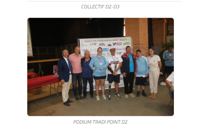 Claude Marchand lors du podium Tradi-point D2