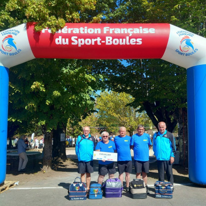 CDF Vétérans Brive la Gaillarde - L'équipe Chevallier (La Suze)